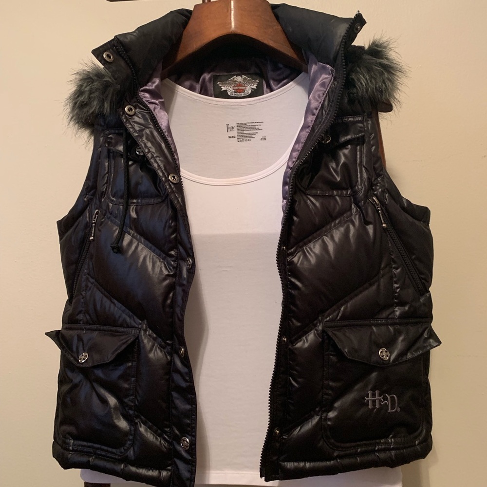 Harley-Davidson Ladies Vest w/Hood